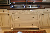 Custom kitchen cabinetry