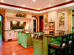 Custom kitchen cabinetry