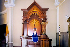 Custom Site Shrine - Immaculate Conception, Chicago, IL