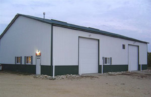 Classic boat restoration shop